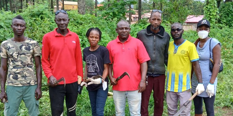 Boké – Assainissement : Le collectif des présidents de jeunesse ne décolère pas contre les ordures