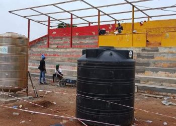 Les Travaux de Rénovation du Stade 1er Mai de Boké : UMS Accélère le Projet