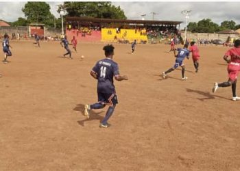 Boké – Manque d’infrastructures sportives : le président de la ligue régionale s’indigne