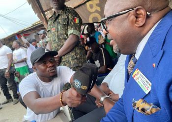 Dr David Makongo parraine la Finale de Football pour la Paix et la Cohésion Sociale à Dixinn : Un Succès Retentissant