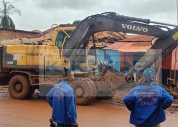 Boké – Infrastructure : Faute de connexion des caniveaux, la société HENAN-CHINE fait un retour sur ses tâches pas bien réalisées (Constat)