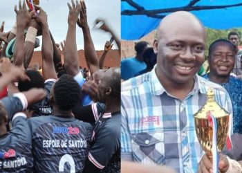 Boké – Football à la base : Le Président de la Ligue régionale célébré à Katougouma 