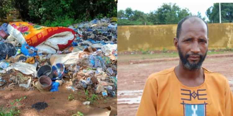 Boké – Environnement : Les ordures bousculent les citoyens au centre-ville, le président de la jeunesse de Lambanyi promet une lutte