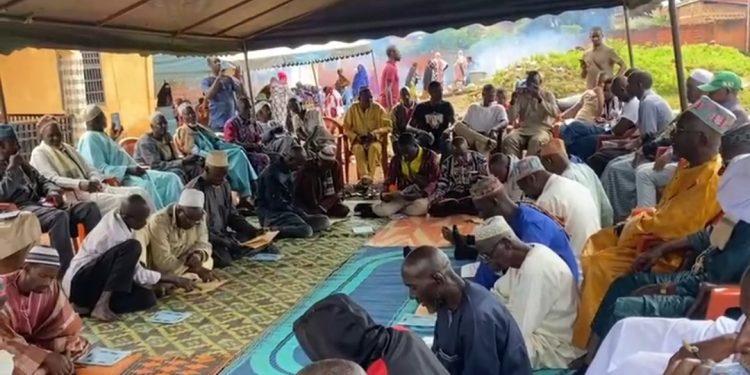 Labé – Culture : Cérémonie de lecture du saint coran en prélude de la célébration de la journée internationale de la langue Soninké