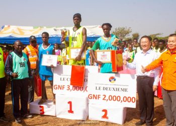 Boké – Sport : Le Winning consortium SMB organise un mini-marathon au nom de la paix