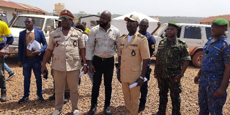 Boké/Mines : Le gouverneur Mamadou Camara satisfait de la reprise des activités d’AMR