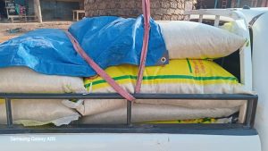 Don de denrées  à Friguiagbé : Fako Bauxite Guinée au service des communautés