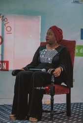 Mme Sayon NDIAYE, Finance Manager chez Rio Tinto Guinée, partage son expérience à l’Université Nongo Conakry