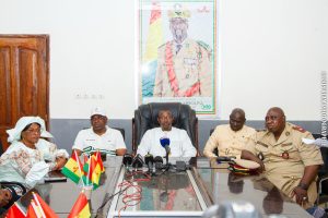 Boké – Marche de rassemblement : les autorités étaient face à la presse ce mercredi
