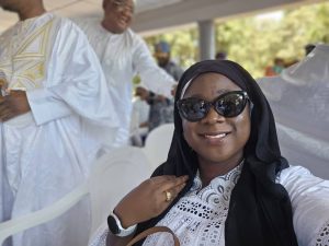 Marie Angèle Ndiaye : Une présence remarquée à la Marche de la Paix à Boké