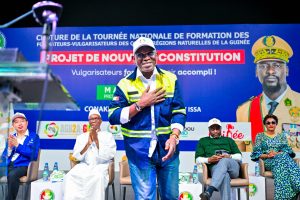 Nouvelle Constitution : le Fan’s club Général Mamadi Doumbouya clôture la campagne de vulgarisation à Conakry