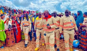 Boké – Mines : La CBG aménage un espace pour les femmes étalagistes de Sangarédi
