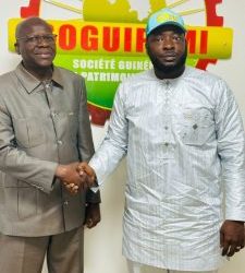 Visite de courtoisie du Ministre Secrétaire général à la Présidence à la SOGUIPAMI