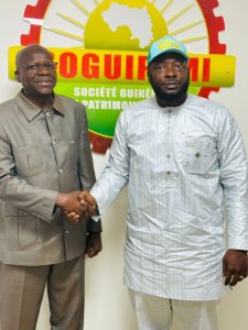 Visite de courtoisie du Ministre Secrétaire général à la Présidence à la SOGUIPAMI