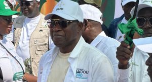 Le Général Mathurin Bangoura clôture la campagne présidentielle par un meeting géant à Conakry